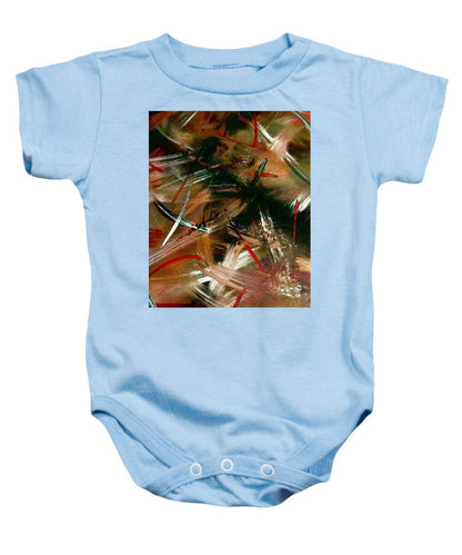 Gold Feather 1 - Baby Onesie