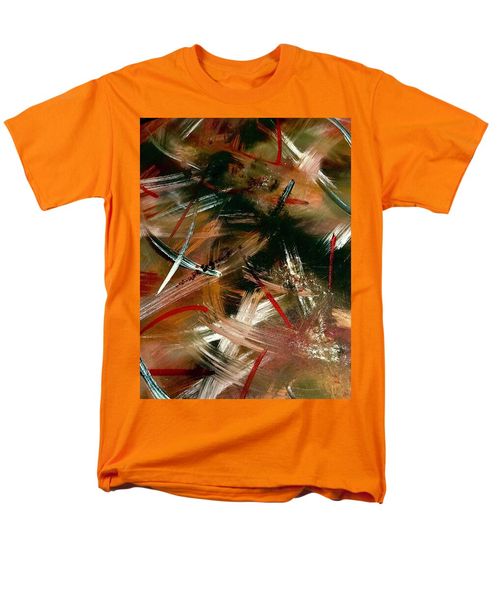 Gold Feather 1 - Men's T-Shirt  (Regular Fit)