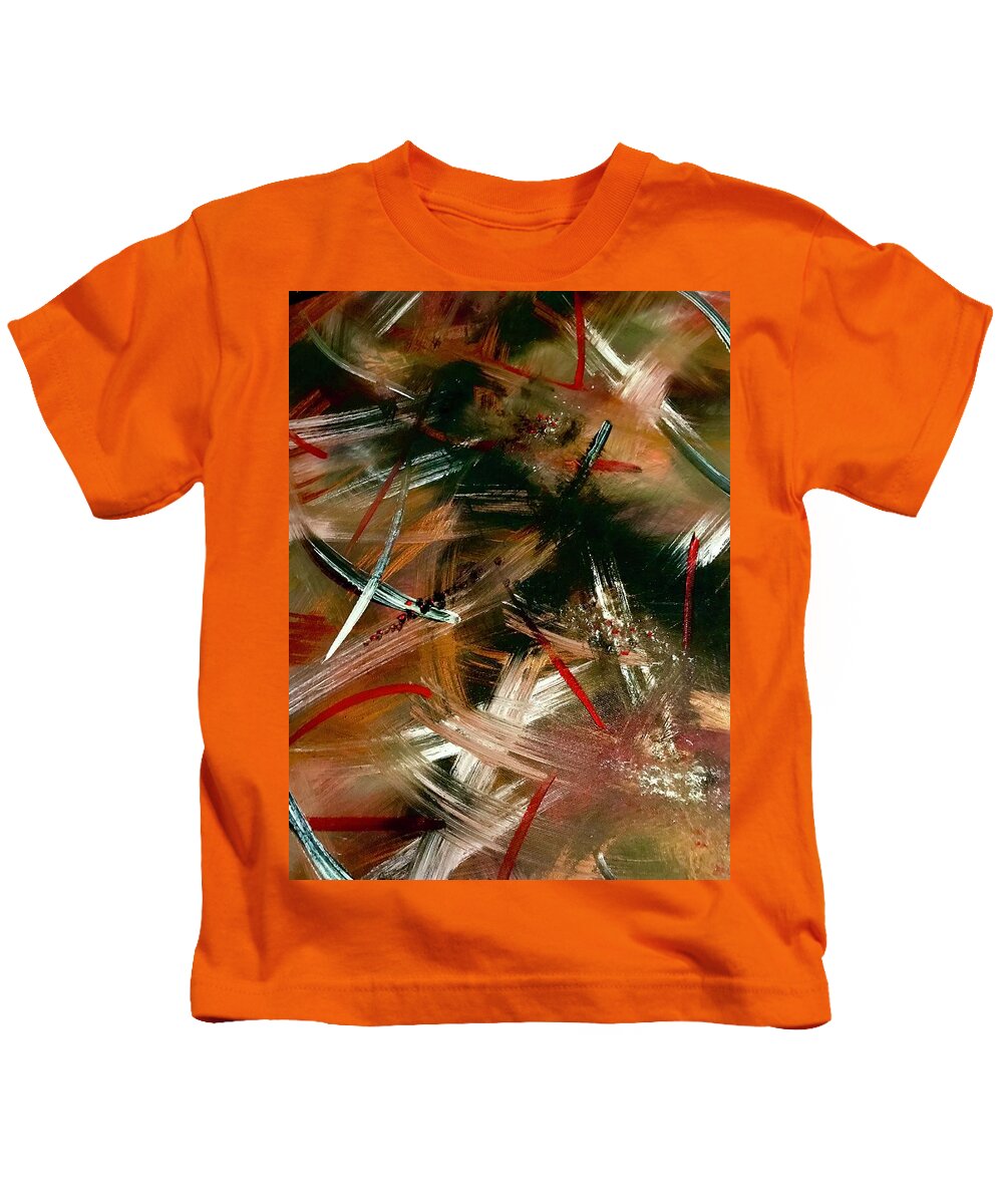 Gold Feather 1 - Kids T-Shirt