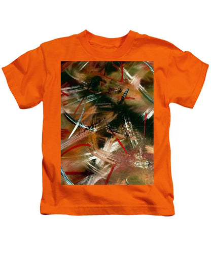 Gold Feather 1 - Kids T-Shirt