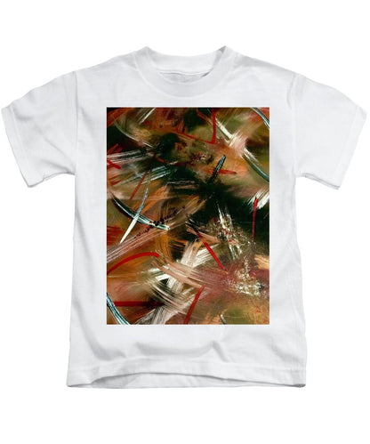 Gold Feather 1 - Kids T-Shirt