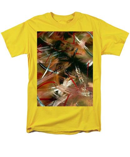 Gold Feather 1 - Men's T-Shirt  (Regular Fit)