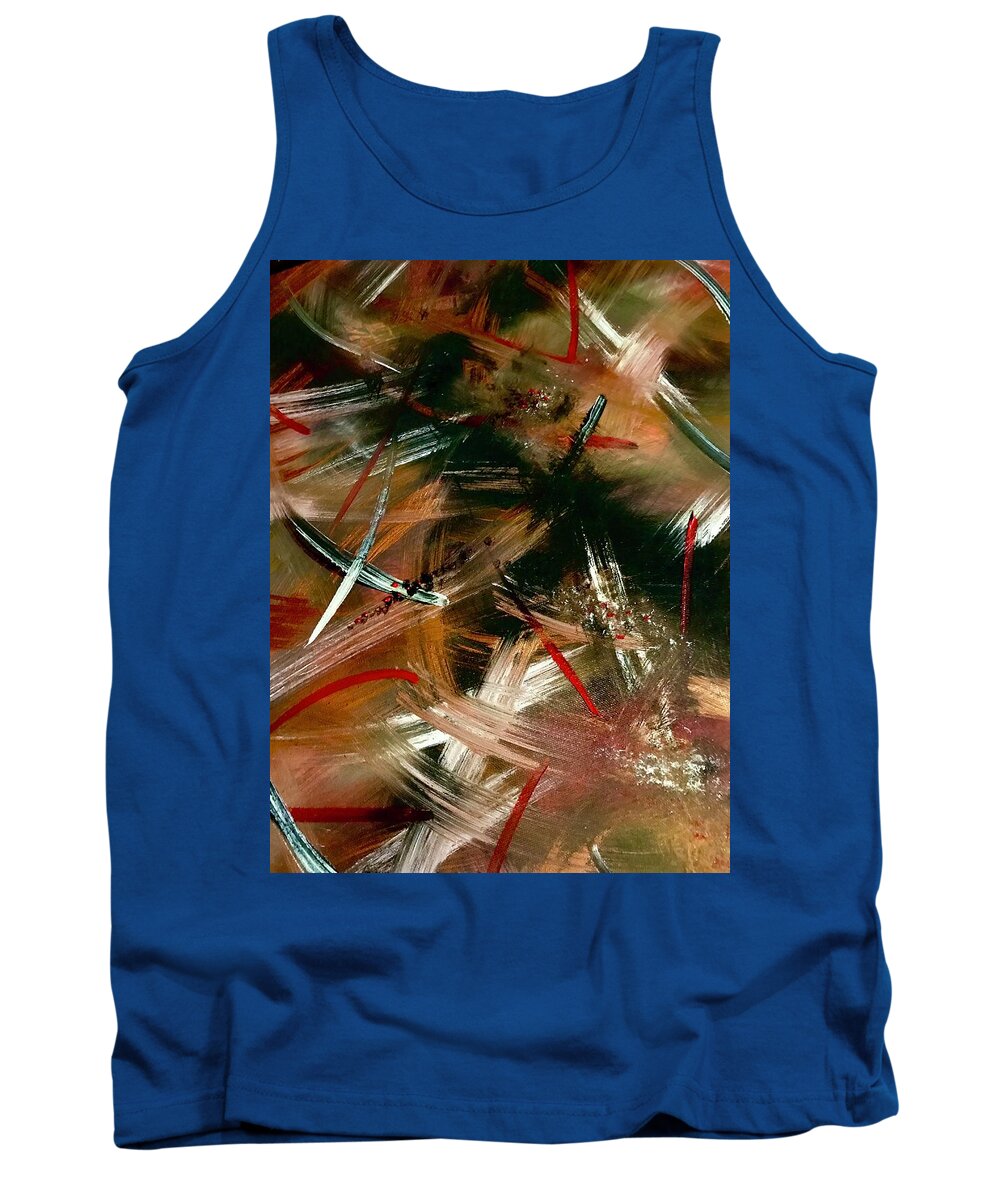 Gold Feather 1 - Tank Top