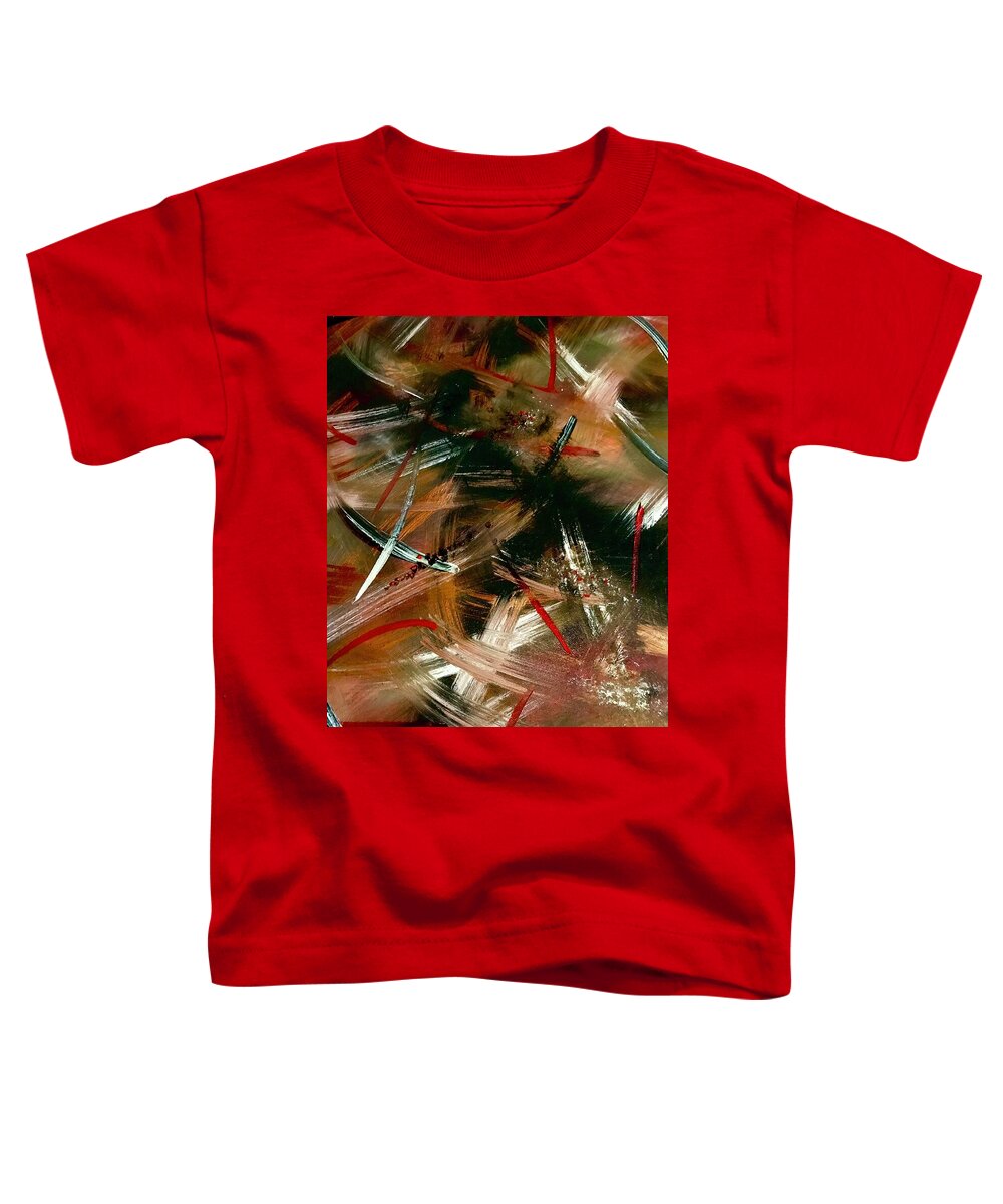 Gold Feather 1 - Toddler T-Shirt