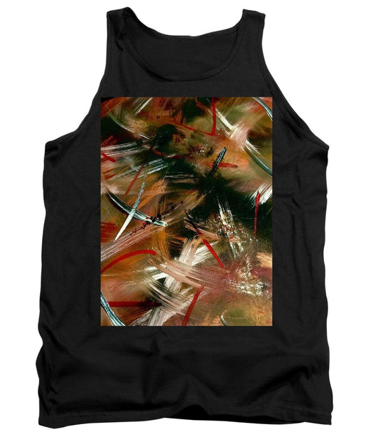 Gold Feather 1 - Tank Top