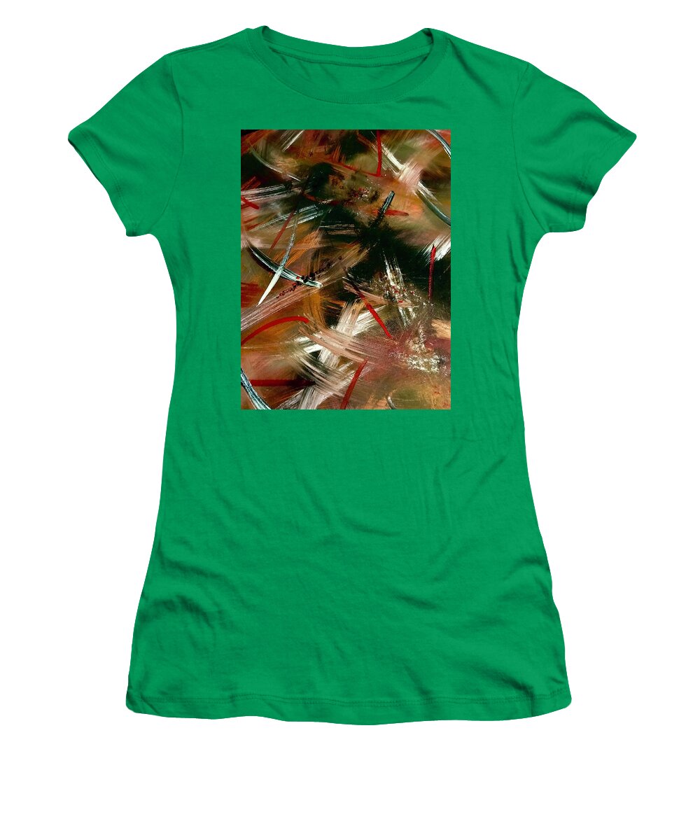 Gold Feather 1 - Women's T-Shirt