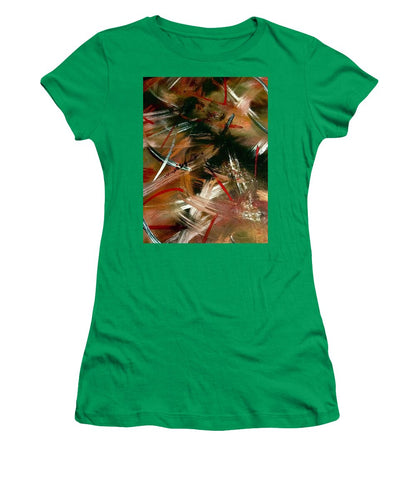 Gold Feather 1 - Women's T-Shirt