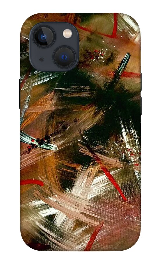 Gold Feather 1 - Phone Case