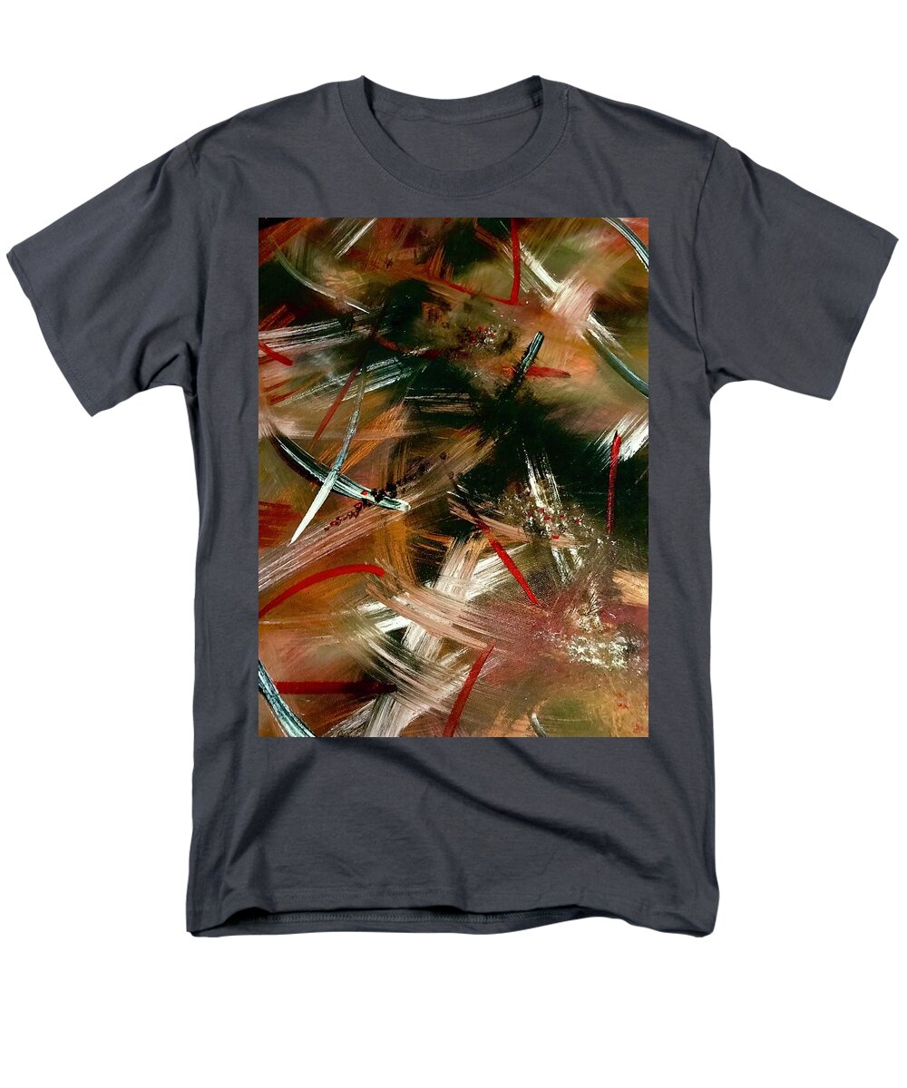 Gold Feather 1 - Men's T-Shirt  (Regular Fit)