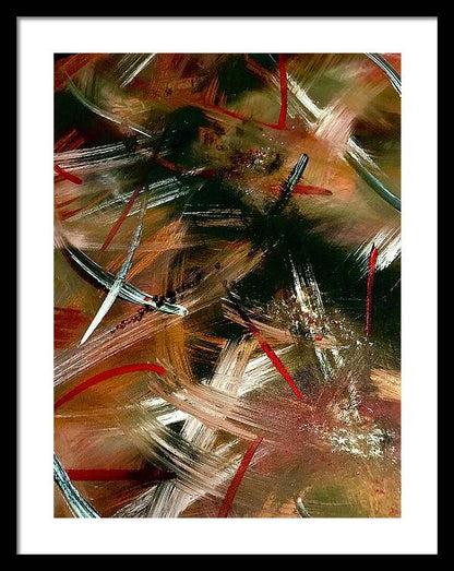Gold Feather 1 - Framed Print