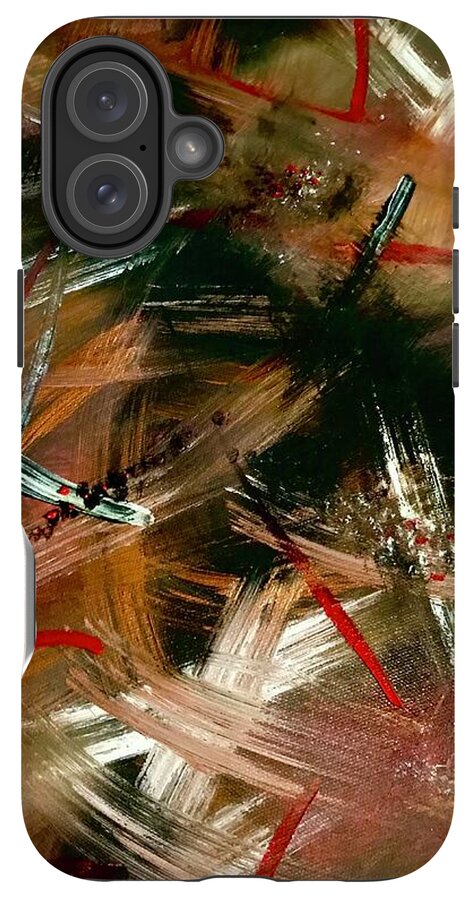 Gold Feather 1 - Phone Case