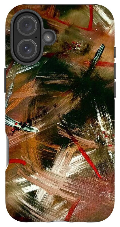 Gold Feather 1 - Phone Case