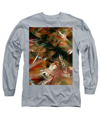 Gold Feather 1 - Long Sleeve T-Shirt
