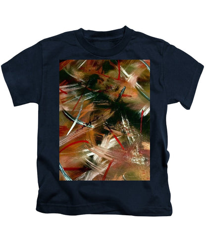 Gold Feather 1 - Kids T-Shirt