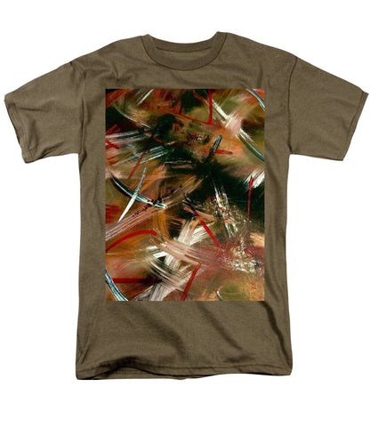 Gold Feather 1 - Men's T-Shirt  (Regular Fit)