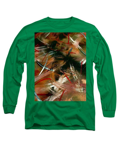 Gold Feather 1 - Long Sleeve T-Shirt