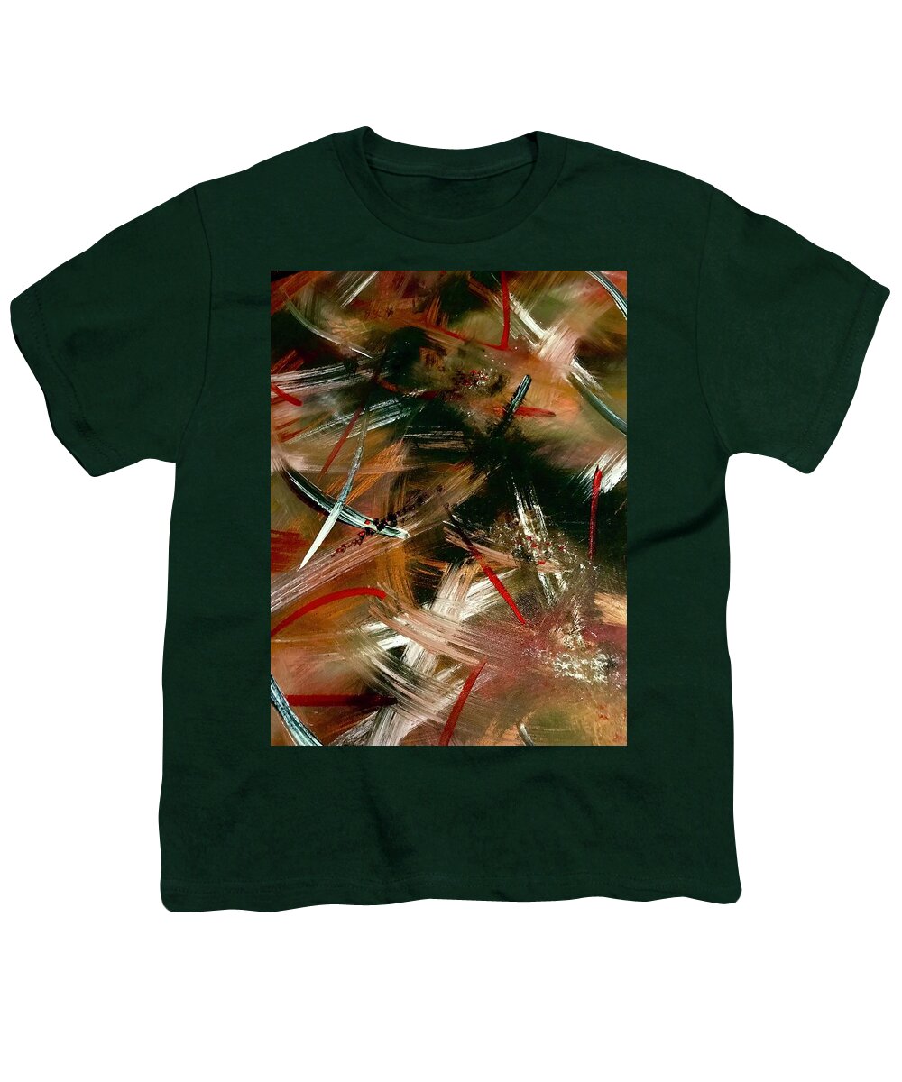Gold Feather 1 - Youth T-Shirt