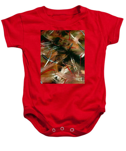 Gold Feather 1 - Baby Onesie