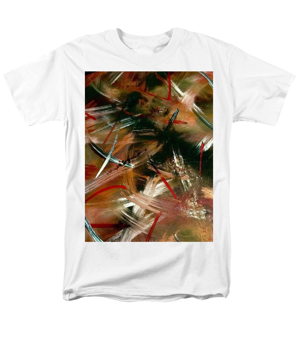Gold Feather 1 - Men's T-Shirt  (Regular Fit)