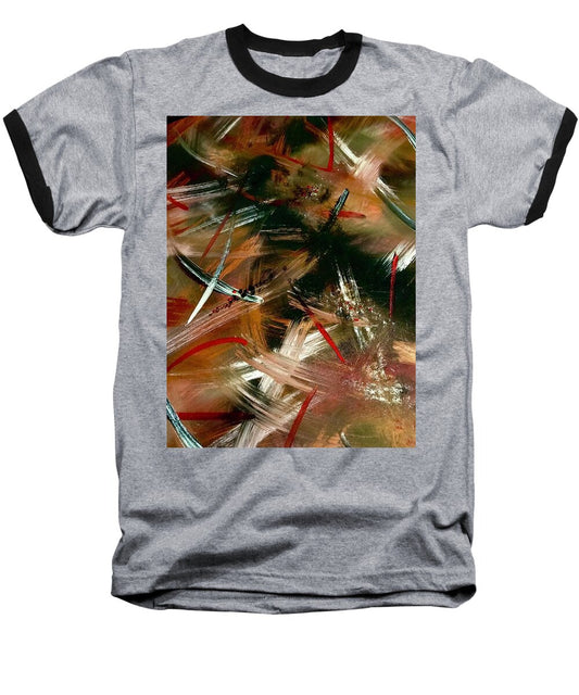Gold Feather 1 - Baseball T-Shirt