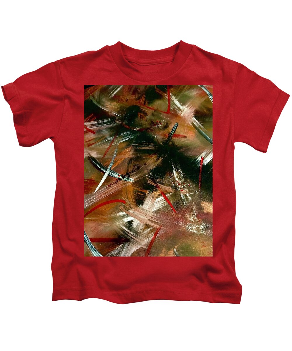 Gold Feather 1 - Kids T-Shirt