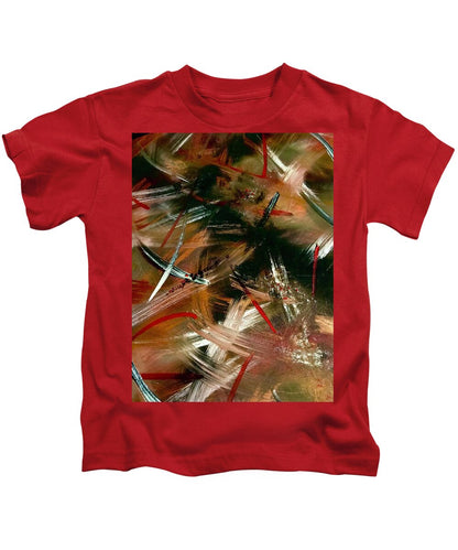 Gold Feather 1 - Kids T-Shirt