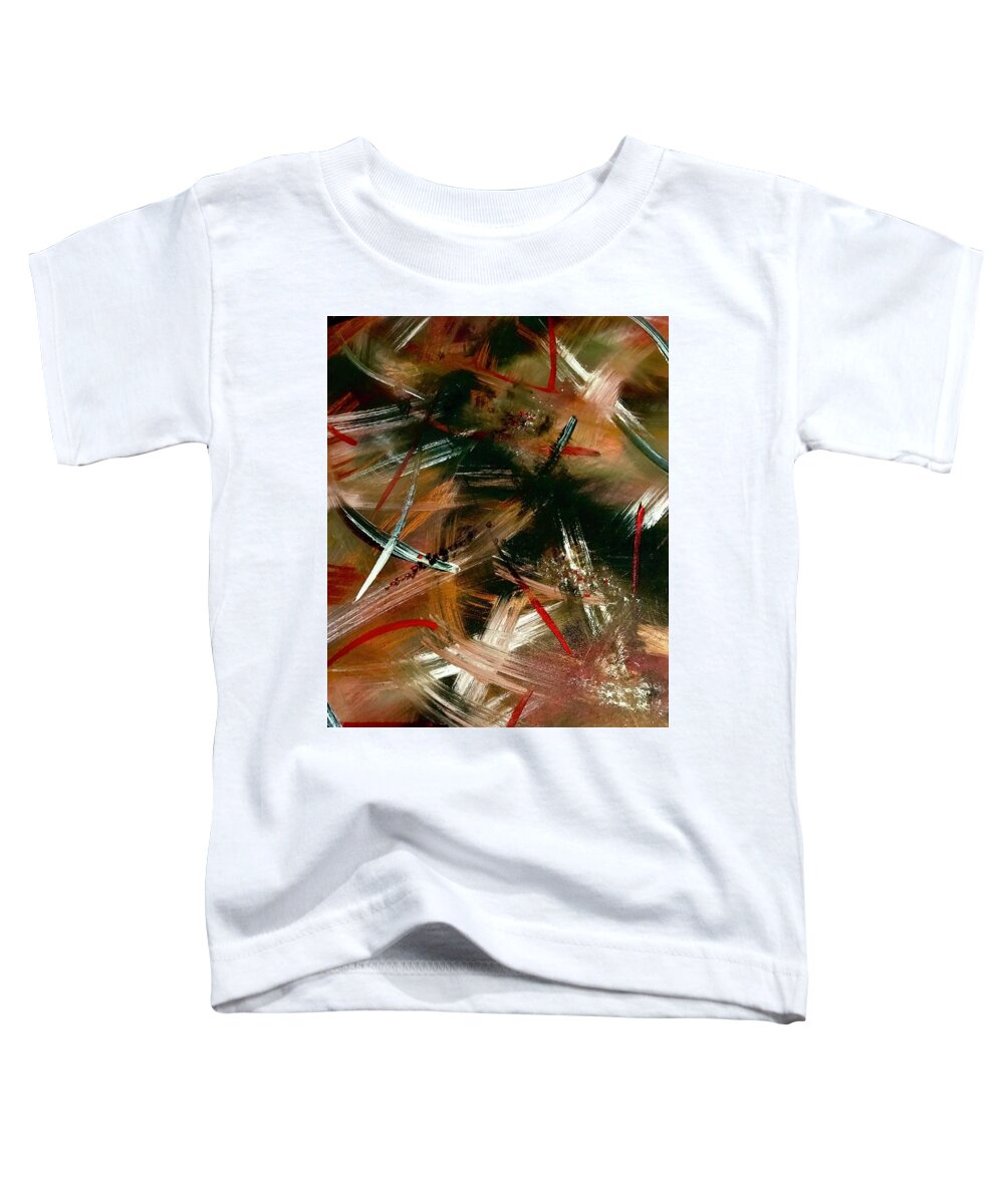 Gold Feather 1 - Toddler T-Shirt