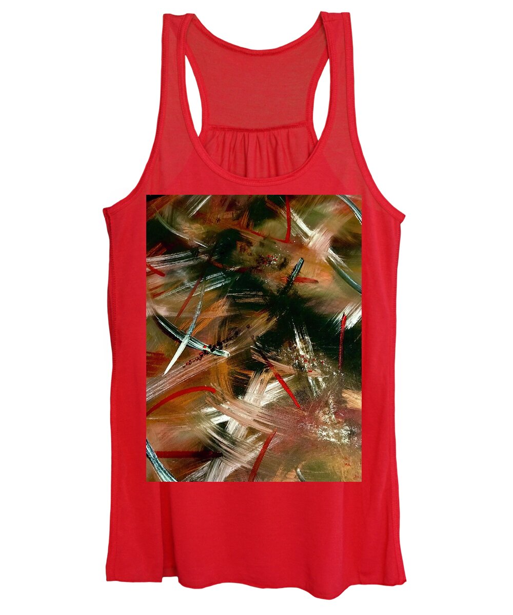 Gold Feather 1 - Women's Tank Top