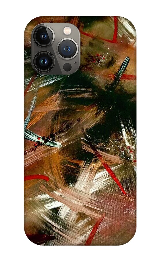 Gold Feather 1 - Phone Case