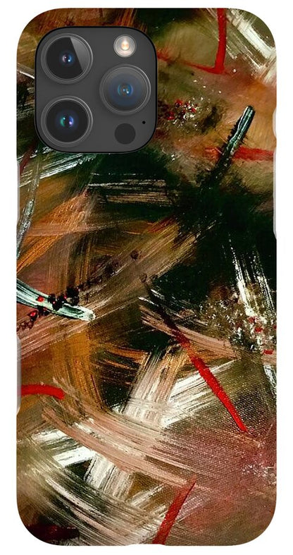 Gold Feather 1 - Phone Case