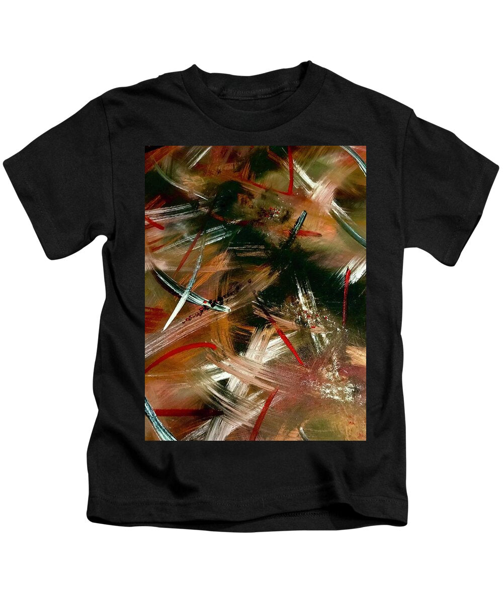 Gold Feather 1 - Kids T-Shirt