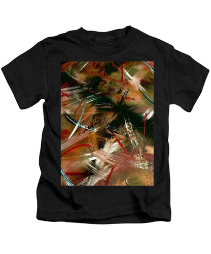 Gold Feather 1 - Kids T-Shirt