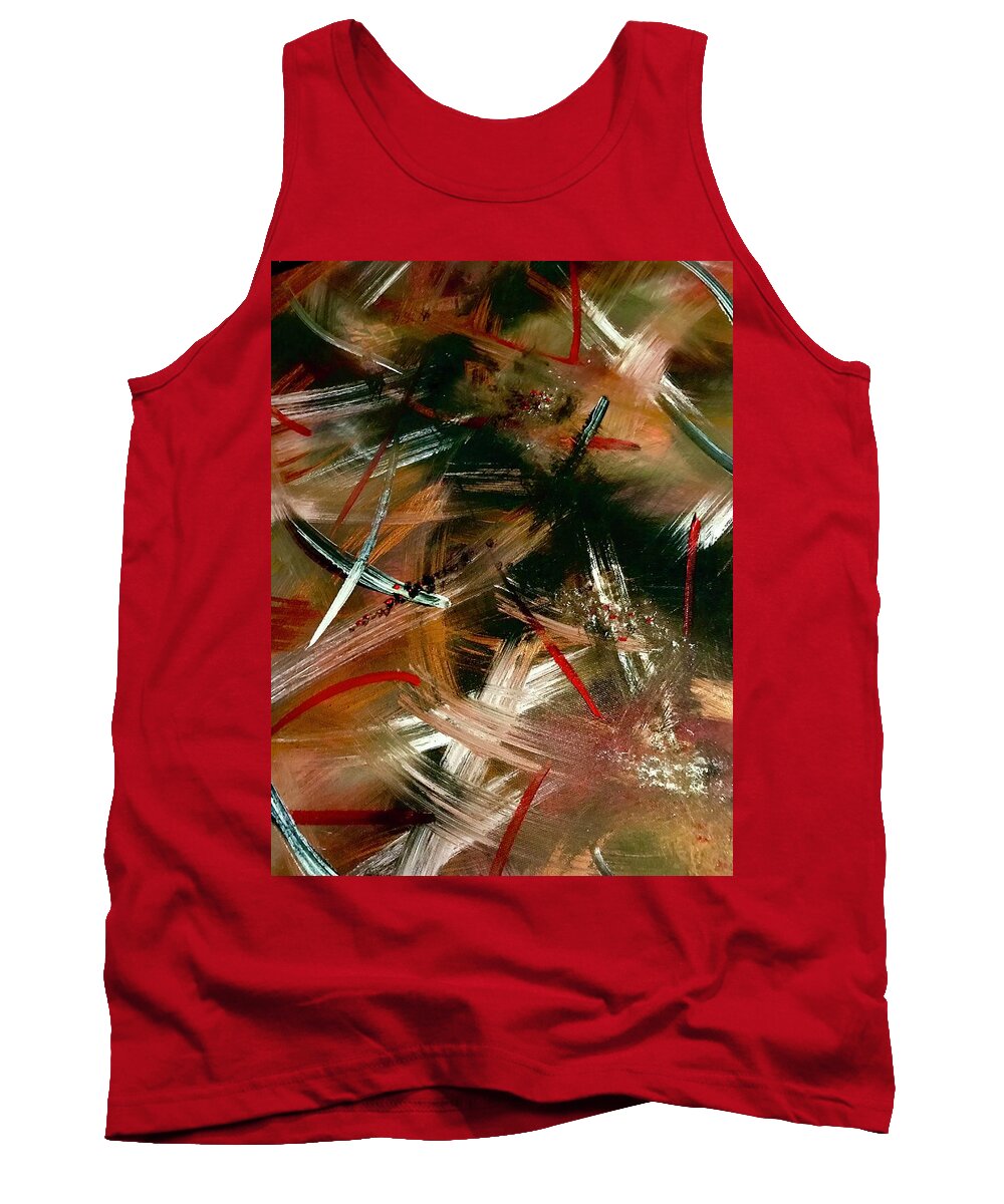 Gold Feather 1 - Tank Top