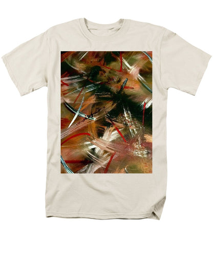 Gold Feather 1 - Men's T-Shirt  (Regular Fit)