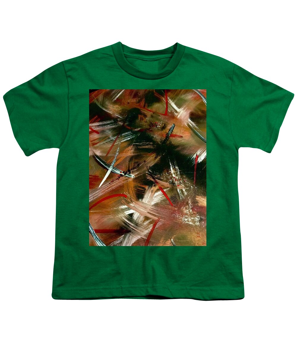 Gold Feather 1 - Youth T-Shirt