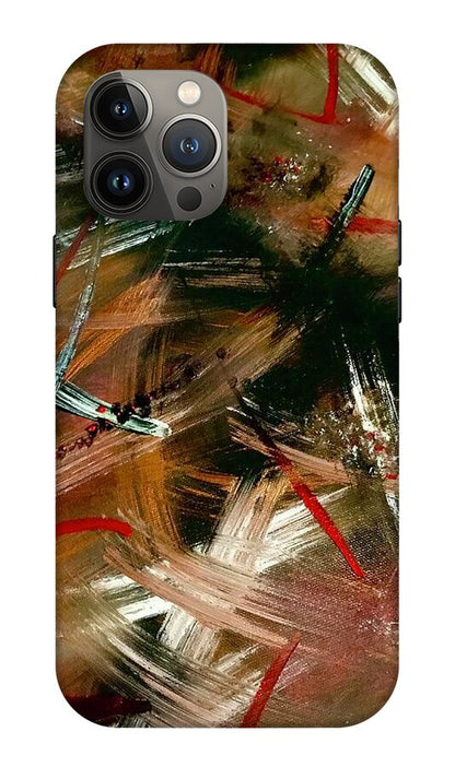 Gold Feather 1 - Phone Case