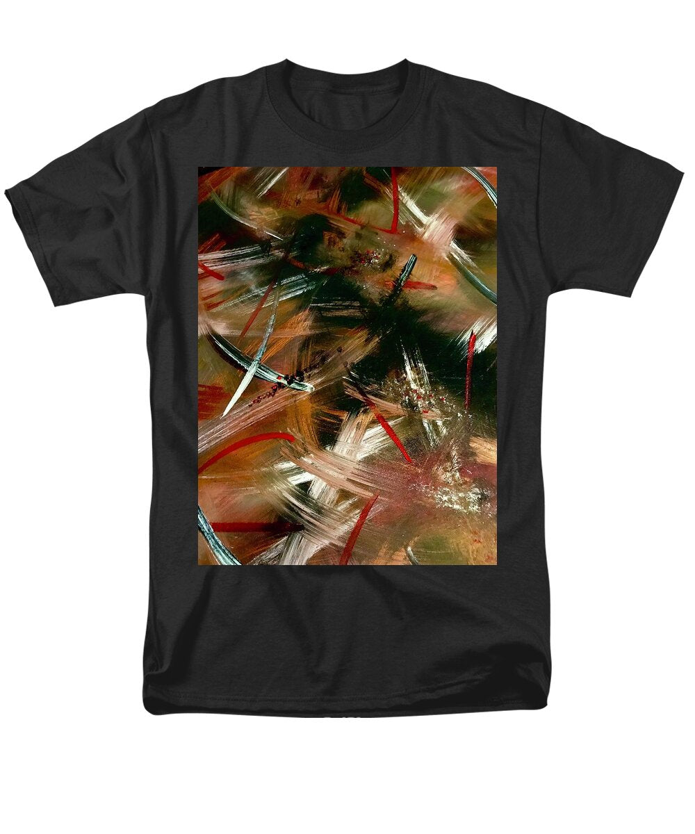 Gold Feather 1 - Men's T-Shirt  (Regular Fit)