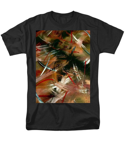 Gold Feather 1 - Men's T-Shirt  (Regular Fit)
