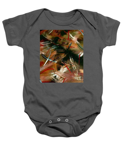 Gold Feather 1 - Baby Onesie