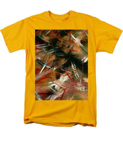 Gold Feather 1 - Men's T-Shirt  (Regular Fit)