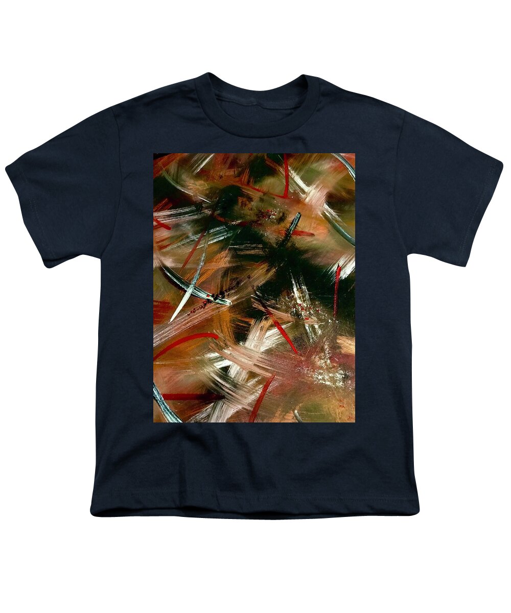 Gold Feather 1 - Youth T-Shirt