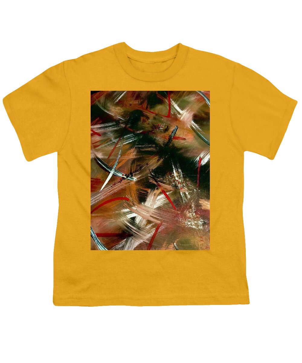 Gold Feather 1 - Youth T-Shirt