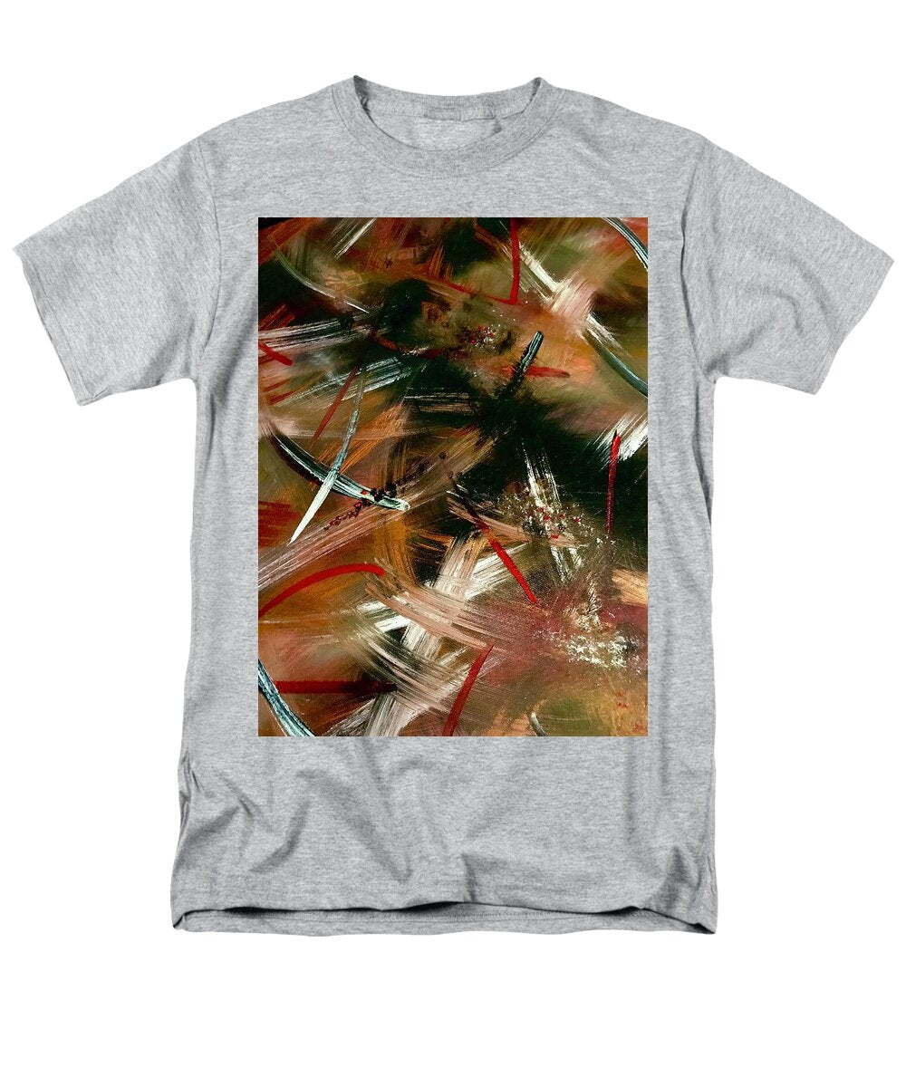 Gold Feather 1 - Men's T-Shirt  (Regular Fit)