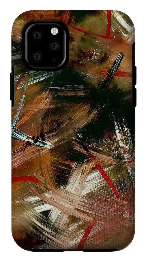 Gold Feather 1 - Phone Case