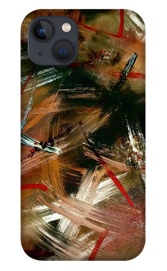 Gold Feather 1 - Phone Case