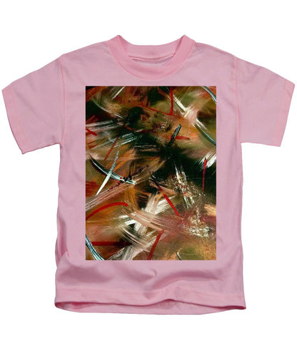 Gold Feather 1 - Kids T-Shirt