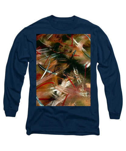 Gold Feather 1 - Long Sleeve T-Shirt