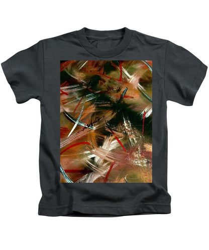 Gold Feather 1 - Kids T-Shirt