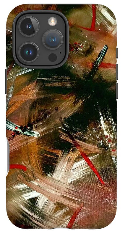 Gold Feather 1 - Phone Case