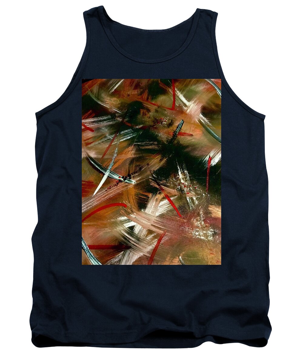 Gold Feather 1 - Tank Top